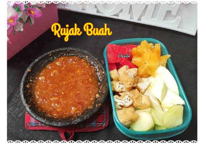 Resep Bumbu Rujak Buah 🍉🍈🥭 yang Lezat