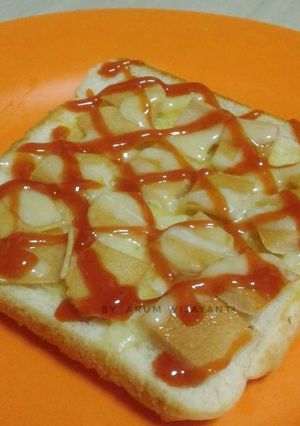 Foto resep Roti tawar sosis