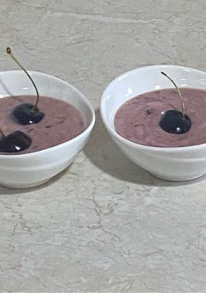 Φωτογραφία της συνταγής Υγιεινό Παγωτό 🍦 μπανάνα 🍌, κεράσι 🍒