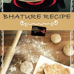 A picture of Bhature recipe.