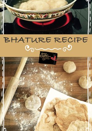 A picture of Bhature recipe.