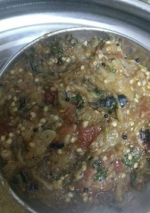 A picture of Baingan Bartha recipe.