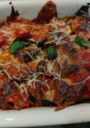 Une photo de Gratin d'aubergines