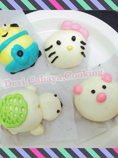 Foto resep Bakpao karakter