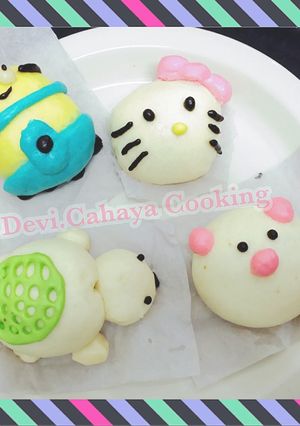 Foto resep Bakpao karakter