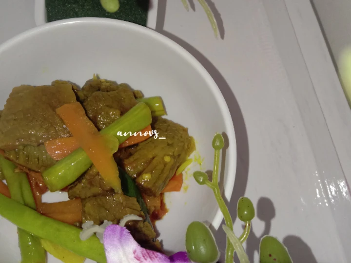 Langkah Mudah untuk Membuat Resep Asem asem Daging sapi Anti Ribet, Lezat