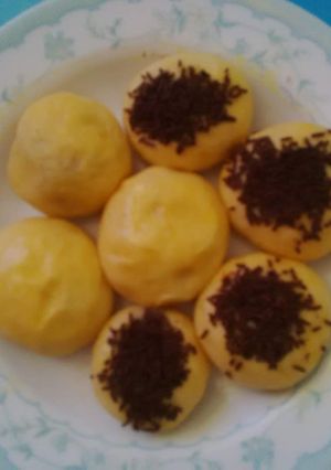 Foto resep roti isi coklat meses panggang teplon