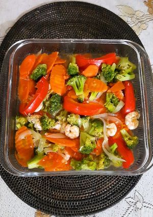 Foto resep Capcay udang