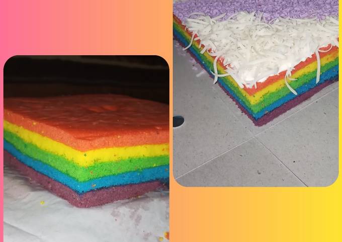 Rainbow cake