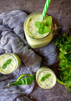 A picture of Masala chhash / Mattha.