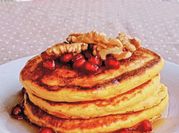 Una foto de hot cake ideas para desayuno