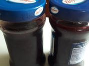 Una foto de mermelada de moras