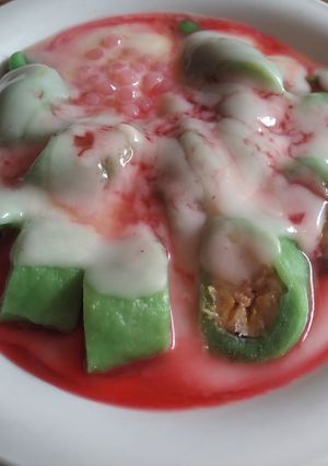 Foto resep Es Pisang Ijo