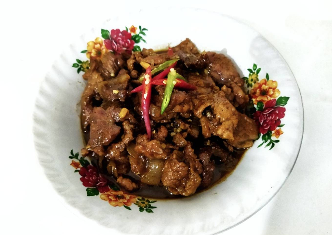 Beef black pepper
