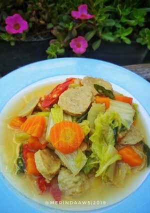 Foto resep Tumis Sawi Putih Bakso Wortel