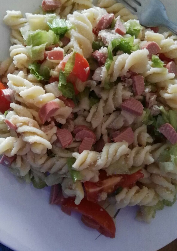 Una foto de Ensalada de pasta