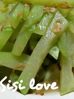 Foto resep Tumis Labu Siam Ebi sederhana