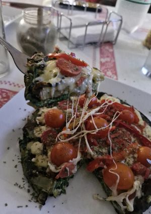 Una foto de Pizza de Acelga