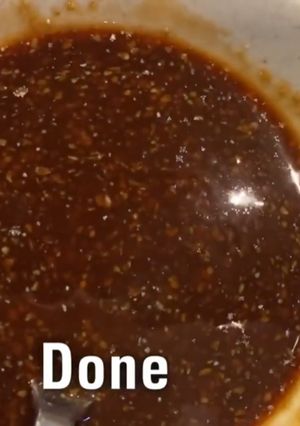 A picture of Tonkatsu Sauce / Katsu Sauce.