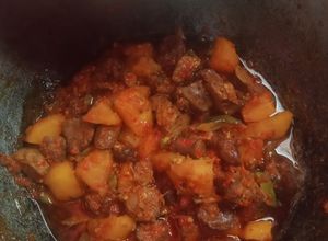 Foto resep Balado kentang atiampela pete