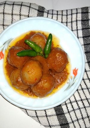 Foto resep Ojek aka cilok bumbu kacang