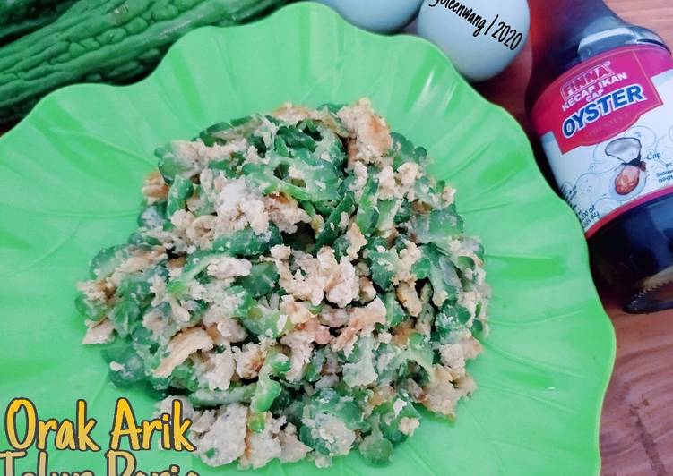 Orak Arik Telur Paria