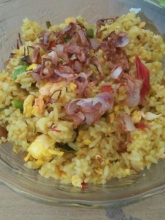 Foto resep Nasi Goreng kuning (kunyit)