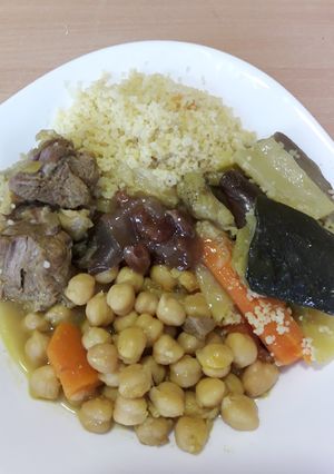 Una foto de Cuscus de cordero