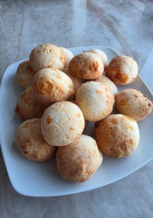 Foto resep Roti keju khas Brazil - Pão de queijo