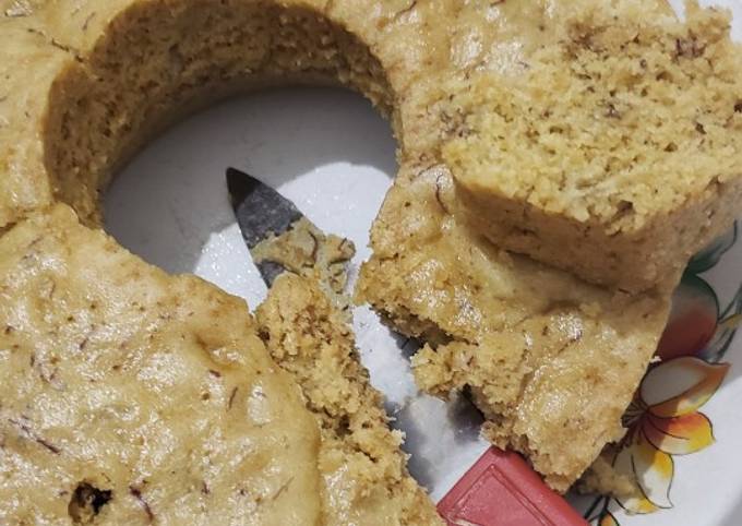 Bolu pisang kukus no mixer π(takaran sendok)