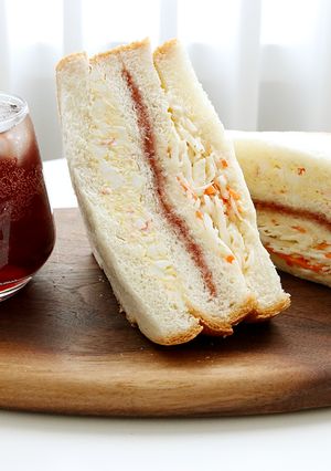 Foto resep Inkigayo Sandwich, Sandwich favoritnya Idol Korea