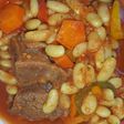 يخنة فاصوليا بيضاء مع الخضار