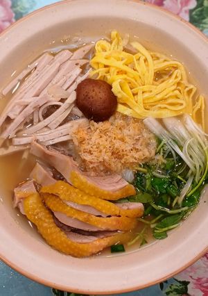 Hình của món Bánh đa thang vetula.