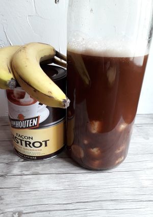 Une photo de Rhum arrangé - Banane Cacao
