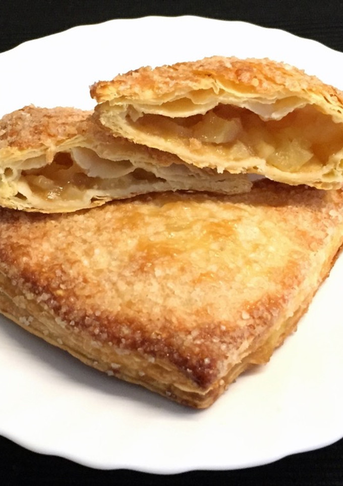 Una foto de Hojaldre de manzana "Appelflap"