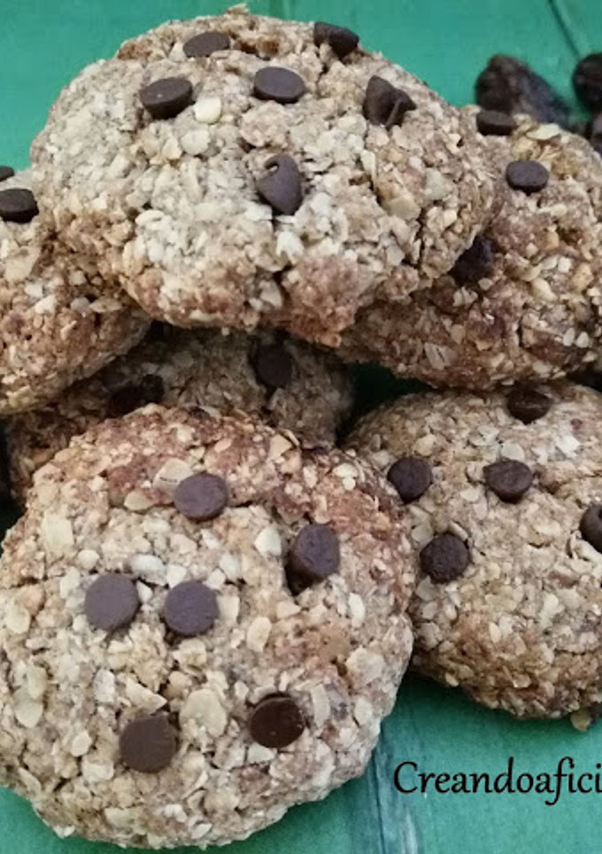 Una foto de Galletas de dátiles y avena sin azúcar