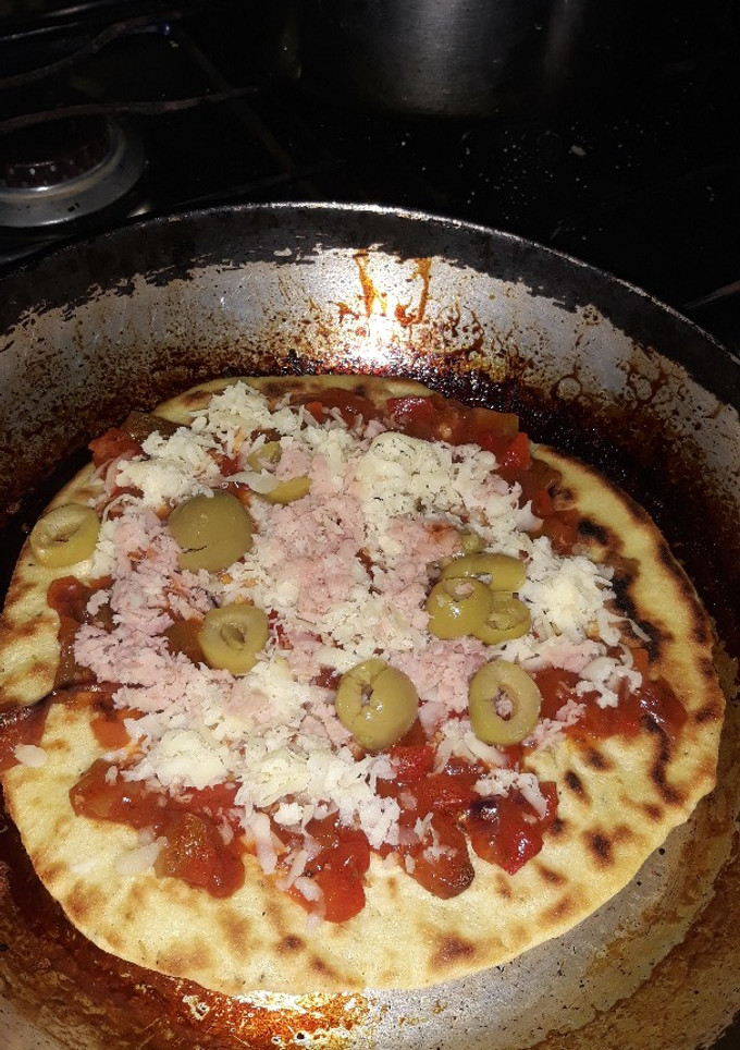 Una foto de Pizzetas al sartén