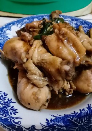 Foto resep Ayam lada hitam Saori