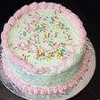 Lemon cake with butter icing