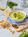 Kartoffel - Bärlauch Suppe