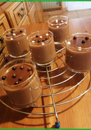 Une photo de Crème dessert au chocolat 🍫🍫🍫🍫🍫