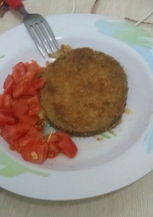 Una foto de Milanesa de zapallito