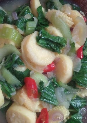 Foto resep Tofu saos siram