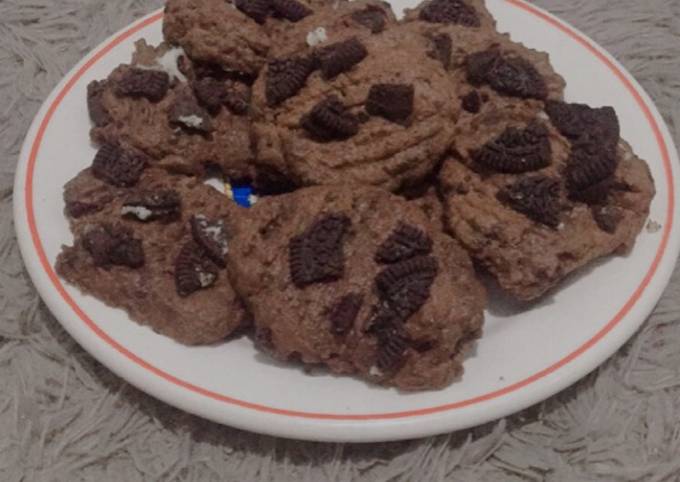 Oreo Cookies simple (no mixer, bisa dipanggang di oven atau teflon)