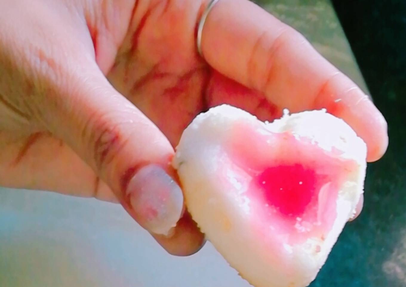 Nan khatai in strawberry flavour