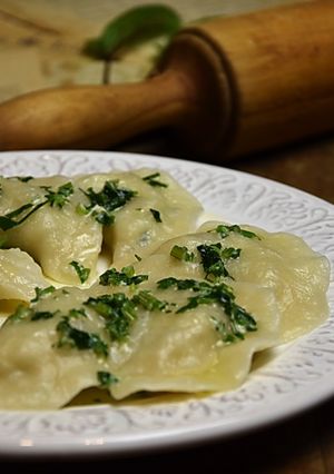 Zdjęcie przepisu Pierogi prosto z morza.