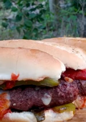 A picture of Bbq torpedo subs.