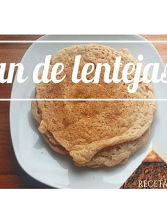 Una foto de Pan plano de lentejas