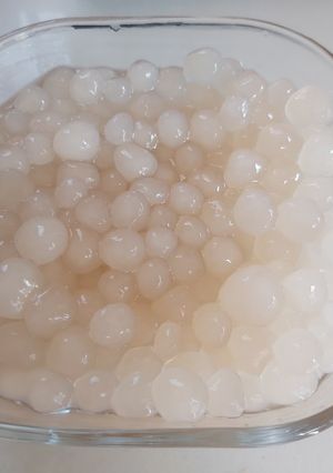 Hình của món Trân châu trắng.