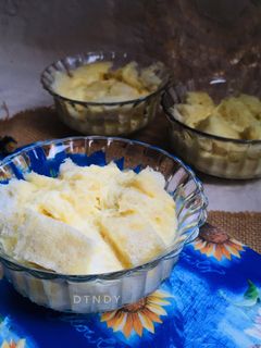 Foto resep Simple Cheesy Bread Pudding